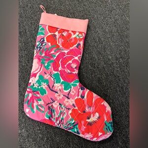 Lilly Pulitzer holiday stocking